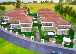 Complex with villas in Dosemealti area - Antalya