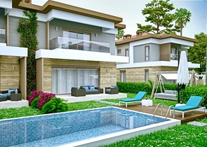 Complex with villas in Dosemealti area - Antalya