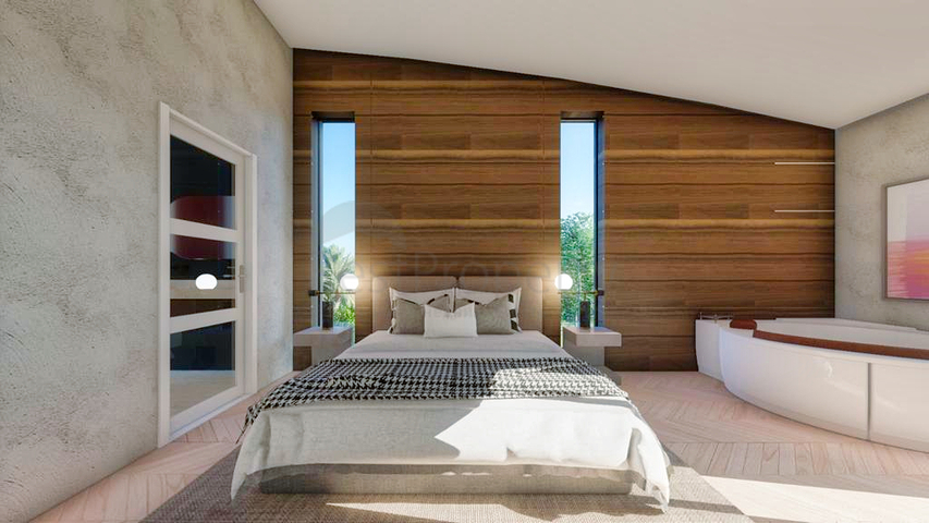 Investment project, villas in Molla Yusuf area - Konyaalti