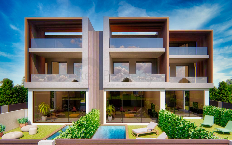 Investment project, villas in Molla Yusuf area - Konyaalti