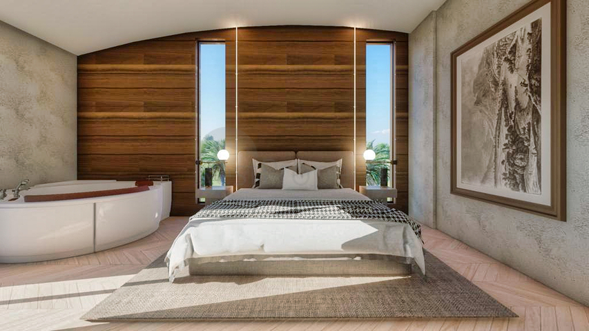 Investment project, villas in Molla Yusuf area - Konyaalti