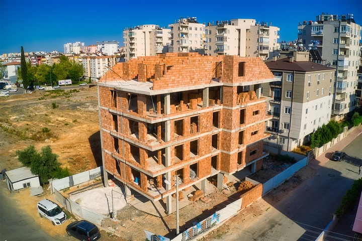 New complex building in Antalya city center