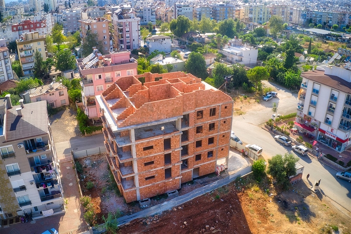 New complex building in Antalya city center