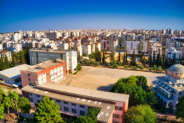 New complex building in Antalya city center