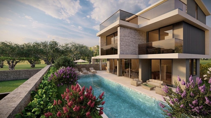 5+1 villa in Kalkan Fethiye neighborhood