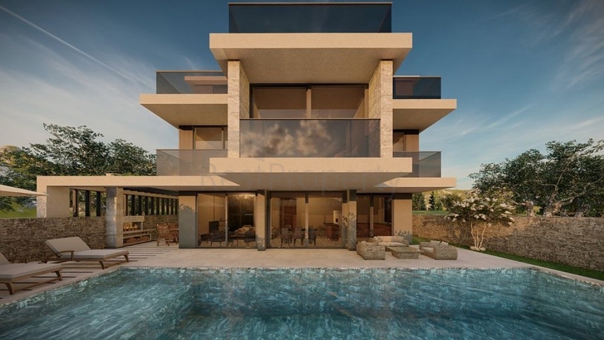 5+1 villa in Kalkan Fethiye neighborhood