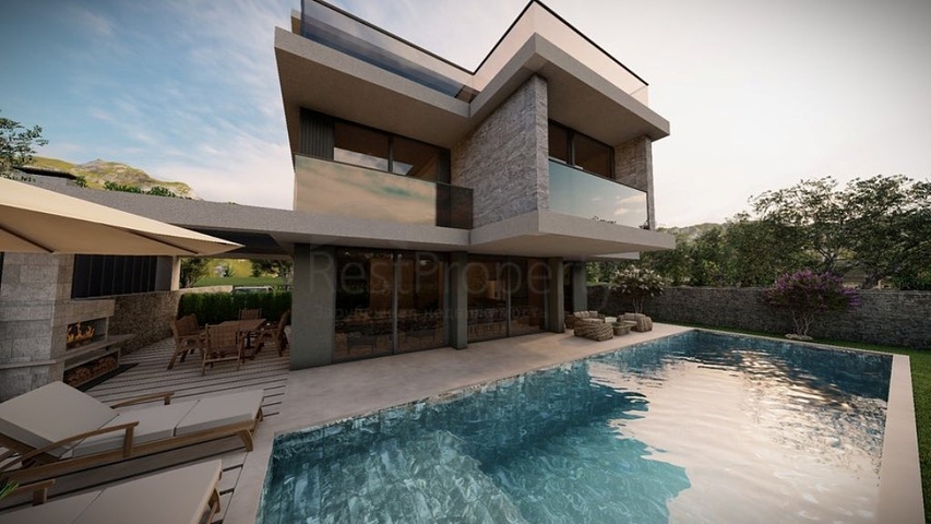 5+1 villa in Kalkan Fethiye neighborhood