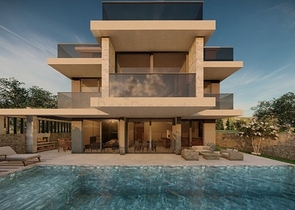 5+1 villa in Kalkan Fethiye neighborhood