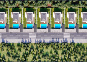 Villas in Chamyuva, Kemer - Antalya.