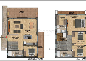 Villas in Chamyuva, Kemer - Antalya.