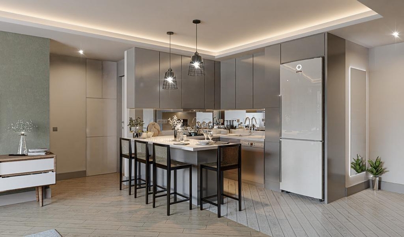 Investment project in Altintash microdistrict - Antalya