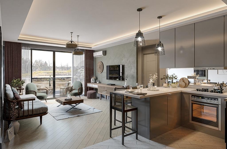 Investment project in Altintash microdistrict - Antalya