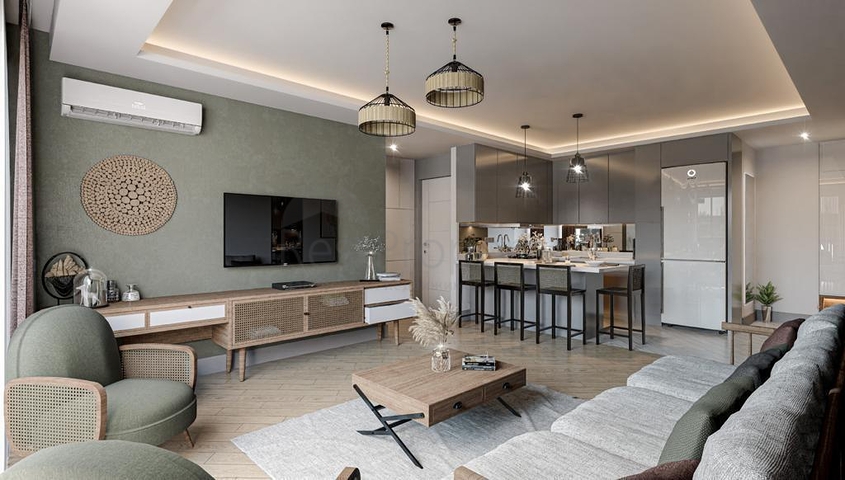 Investment project in Altintash microdistrict - Antalya