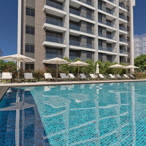 Investment project in Altintash microdistrict - Antalya