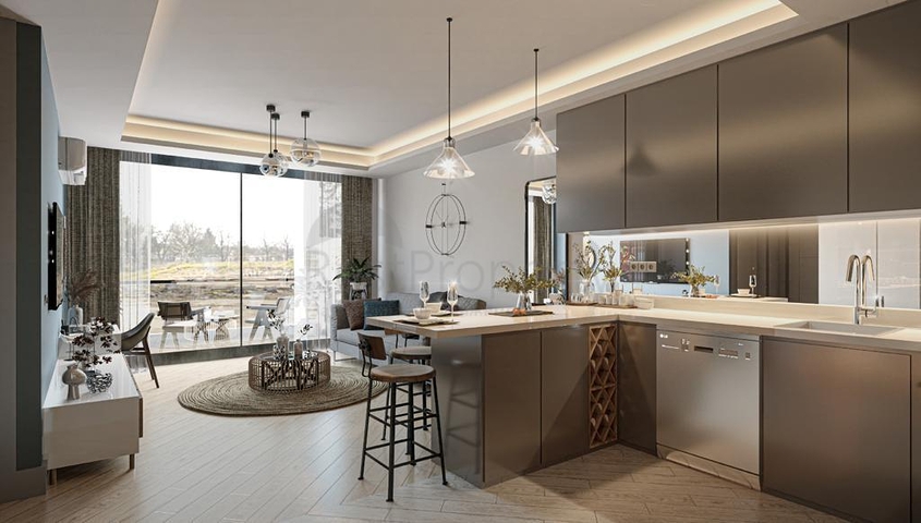 Investment project in Altintash microdistrict - Antalya