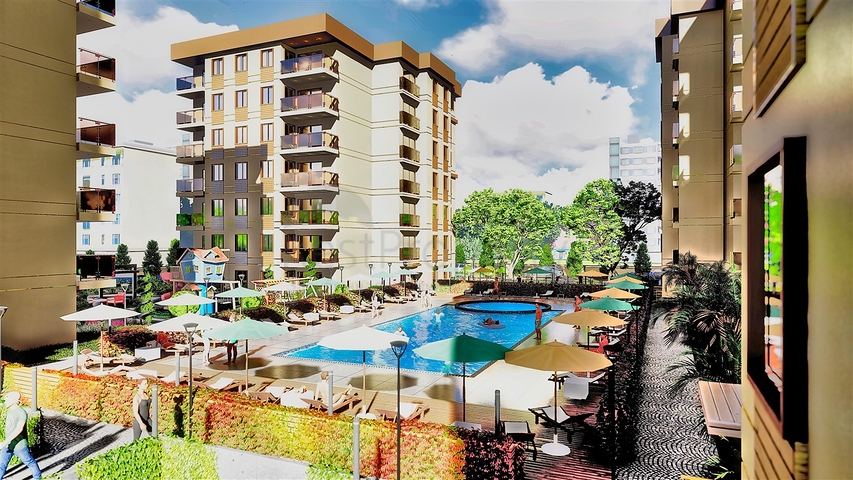 Apartments 1 + 1, 2 + 1, 3 + 1 in Kepez area - Antalya