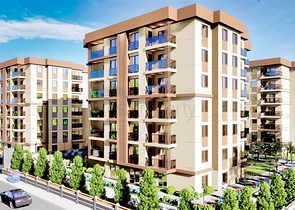 Apartments 1 + 1, 2 + 1, 3 + 1 in Kepez area - Antalya