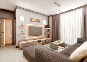 Apartments 1 + 1, 2 + 1, 3 + 1 in Kepez area - Antalya