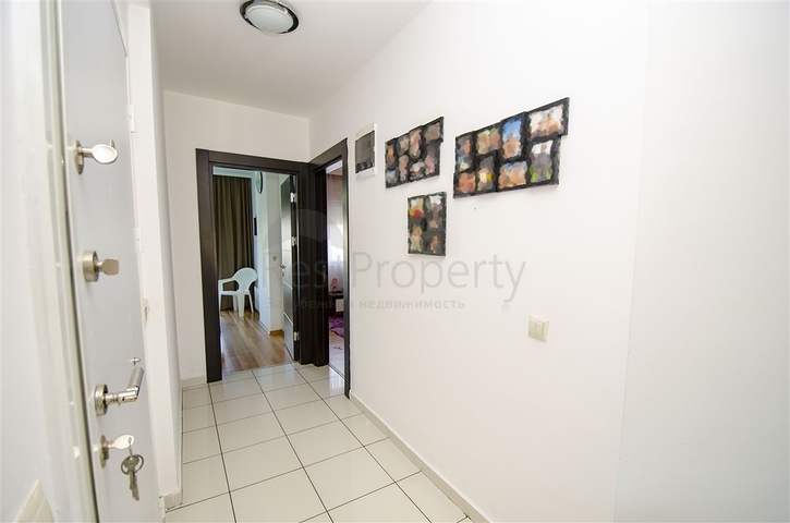 3 + 1 apartment with furniture in a complex in Hurme Konyaalti Antalya