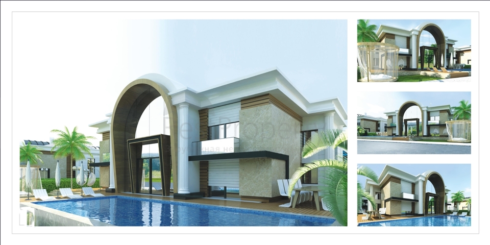 Elite complex of villas in Dosemealti Antalya