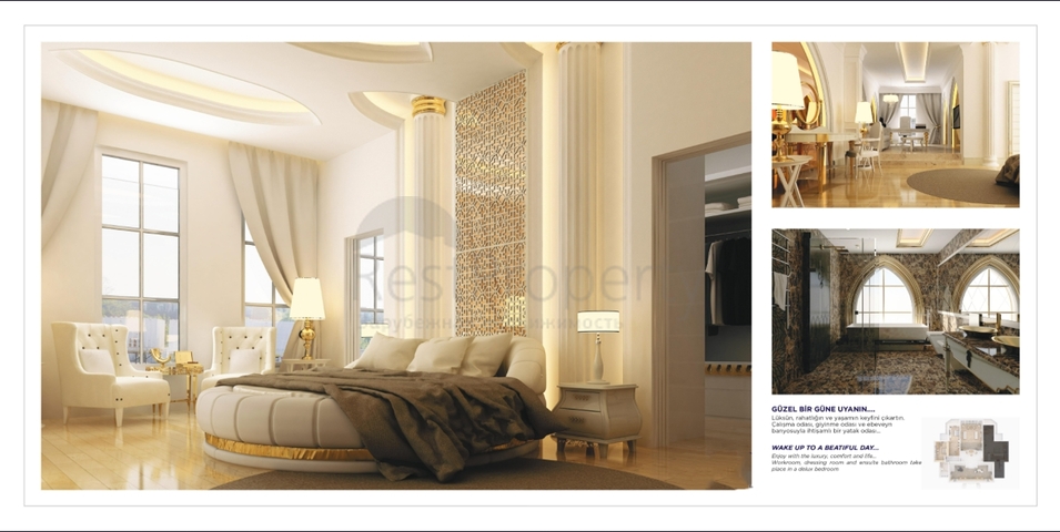 Elite complex of villas in Dosemealti Antalya