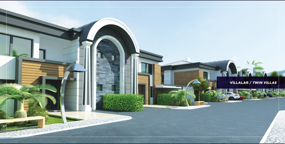 Elite complex of villas in Dosemealti Antalya