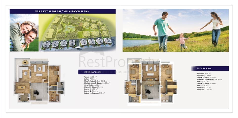 Elite complex of villas in Dosemealti Antalya