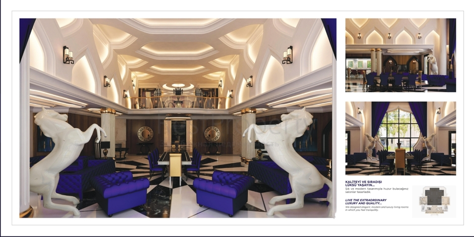 Elite complex of villas in Dosemealti Antalya