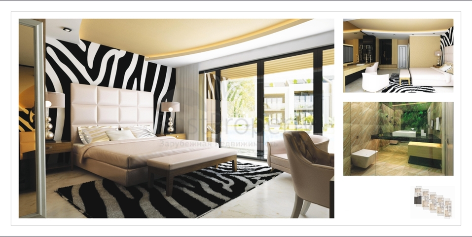 Elite complex of villas in Dosemealti Antalya