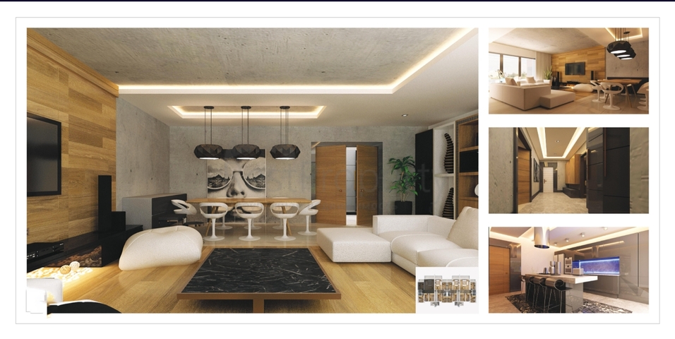 Elite complex of villas in Dosemealti Antalya