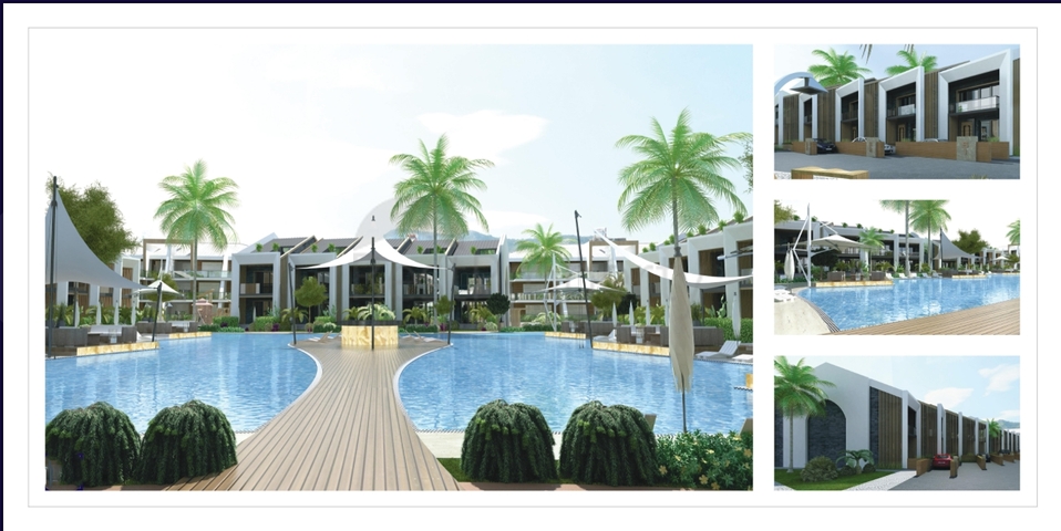 Elite complex of villas in Dosemealti Antalya