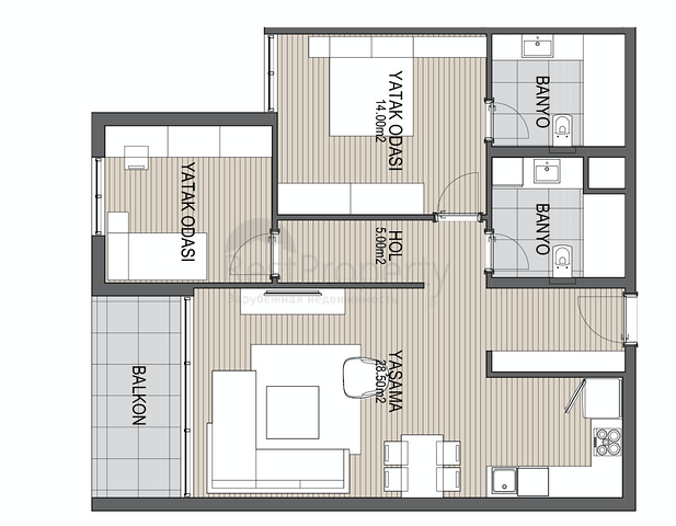 Large-scale project in Antalya with interest-free installments for 24 months