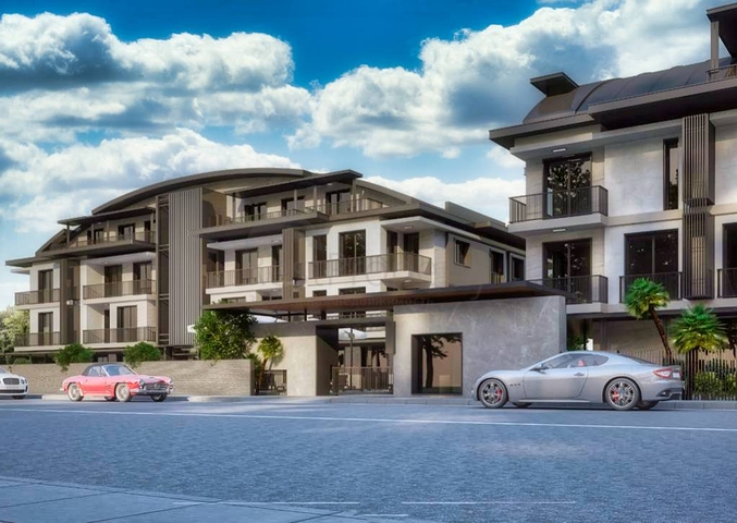 Apartments 1 + 1, 2 + 1.3 + 1.4 + 1 in a cozy complex in Lara district - Antalya Apartments 1 + 1, 2 + 1.3 + 1.4 + 1 in a cozy complex in Lara district - Antalya