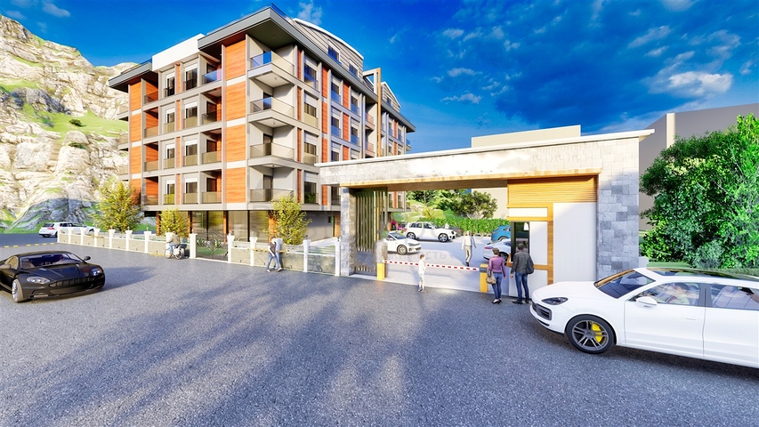 Investment project in Hurma microdistrict - Konyaalti