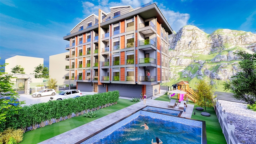 Investment project in Hurma microdistrict - Konyaalti