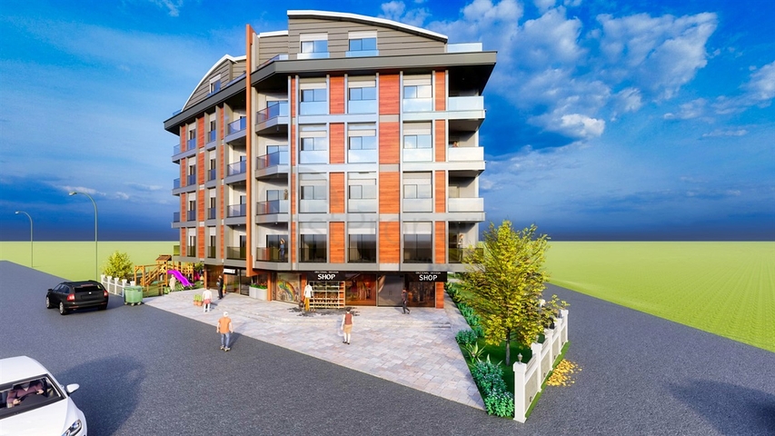 Investment project in Hurma microdistrict - Konyaalti