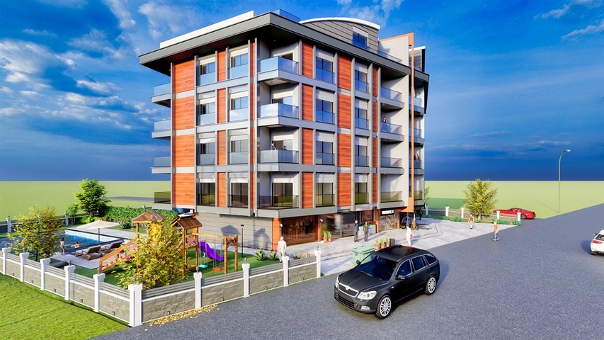 Investment project in Hurma microdistrict - Konyaalti