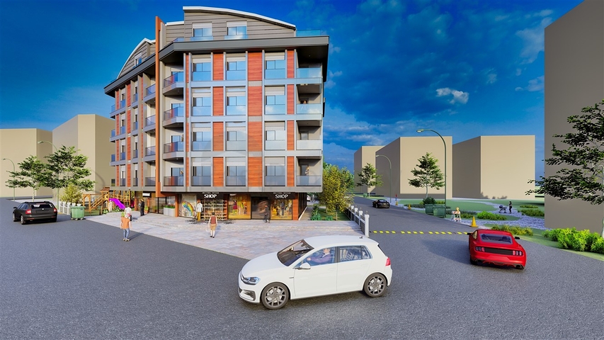 Investment project in Hurma microdistrict - Konyaalti