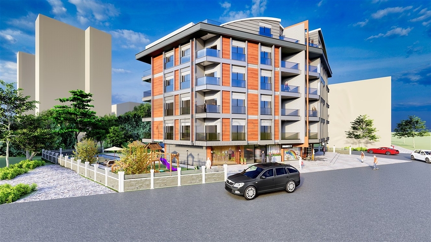 Investment project in Hurma microdistrict - Konyaalti