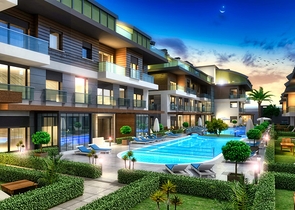 New residential complex with rich infrastructure in the Lara area