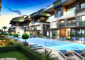 New residential complex with rich infrastructure in the Lara area