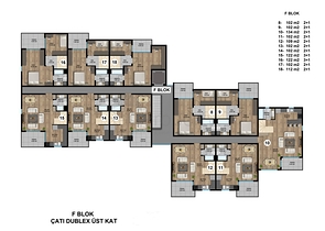 New residential complex with rich infrastructure in the Lara area