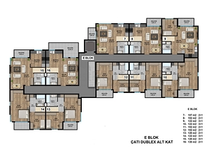New residential complex with rich infrastructure in the Lara area