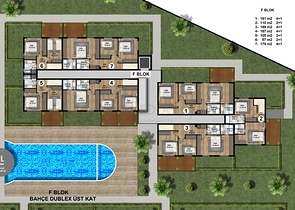 New residential complex with rich infrastructure in the Lara area