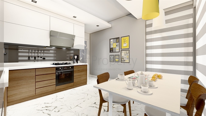 Apartments 3 + 1 in a new complex from the developer Kepez / Antalya