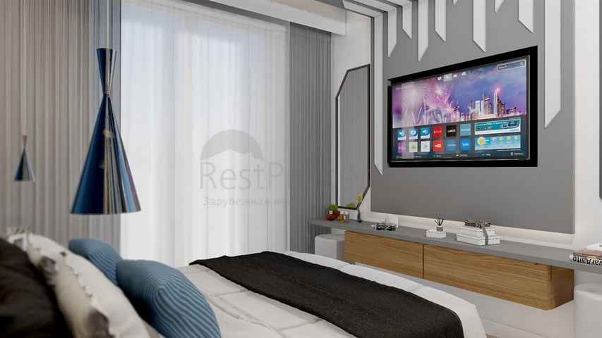 Apartments 3 + 1 in a new complex from the developer Kepez / Antalya