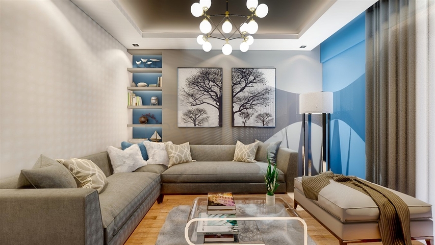 Apartments 3 + 1 in a new complex from the developer Kepez / Antalya