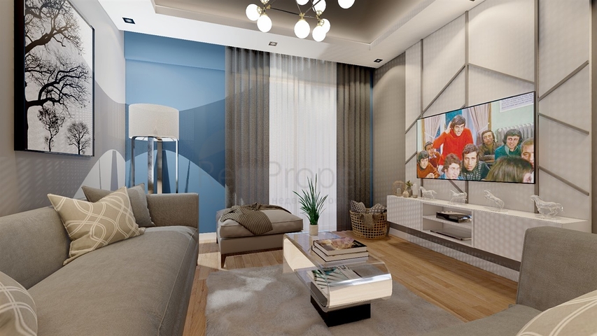 Apartments 3 + 1 in a new complex from the developer Kepez / Antalya