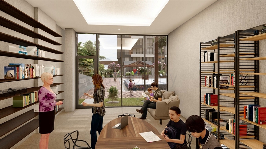 Apartments 3 + 1 in a new complex from the developer Kepez / Antalya