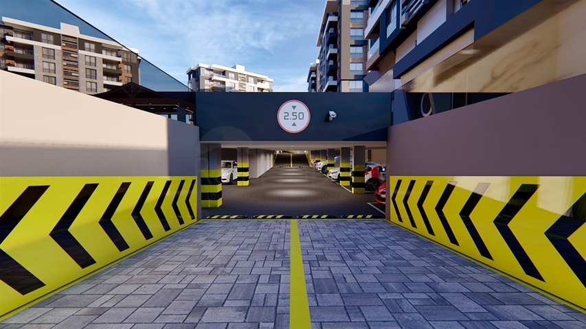 Apartments 3 + 1 in a new complex from the developer Kepez / Antalya